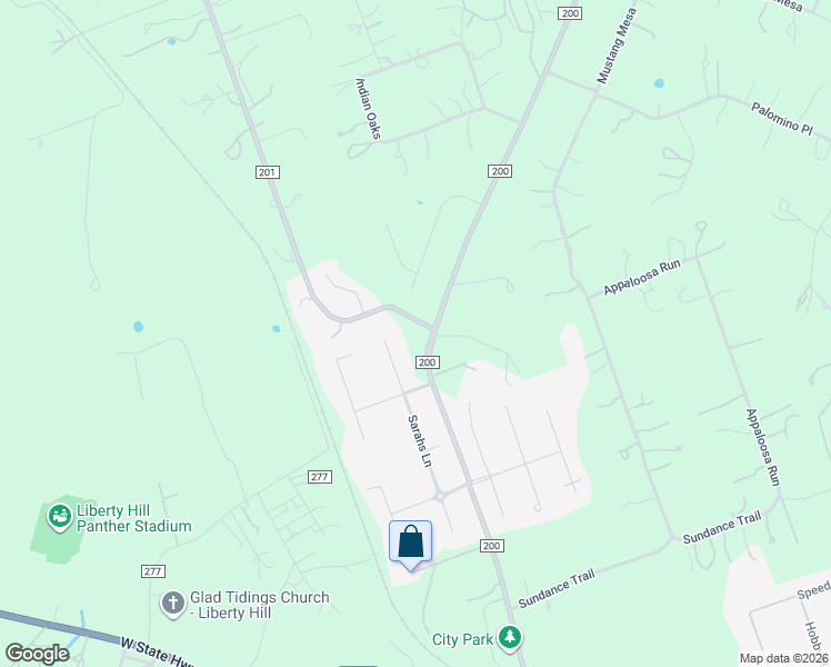 map of restaurants, bars, coffee shops, grocery stores, and more near 209 Quarry Lake Estates Drive in Liberty Hill