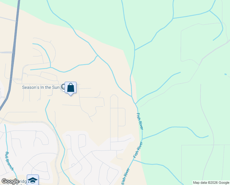 map of restaurants, bars, coffee shops, grocery stores, and more near 13219 MC Davis Lane in Spanish Fort