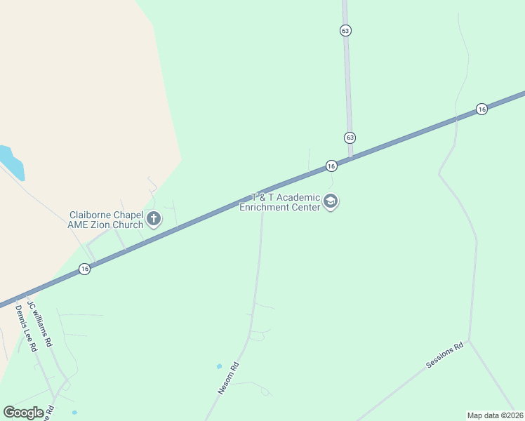 map of restaurants, bars, coffee shops, grocery stores, and more near 508 Nesom Road in Denham Springs