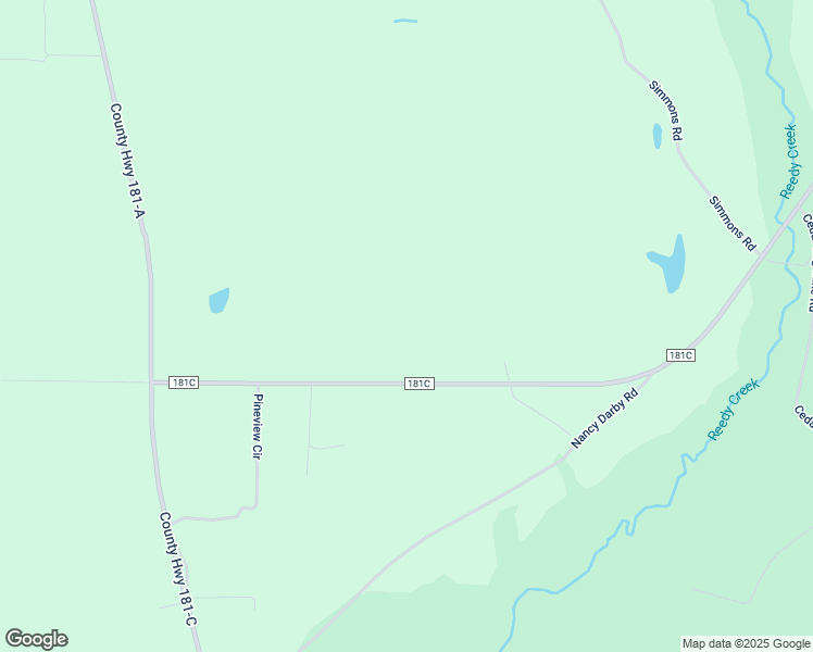 map of restaurants, bars, coffee shops, grocery stores, and more near 3707 County Highway 181C in Ponce de Leon