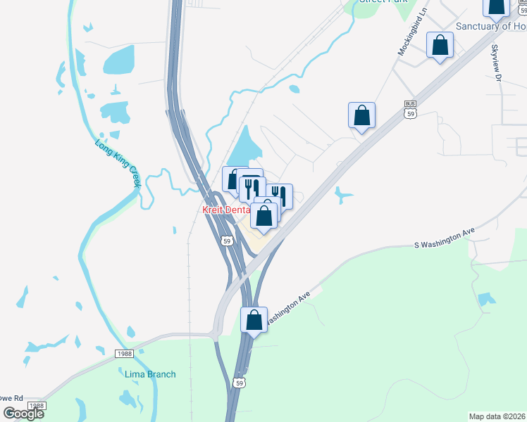 map of restaurants, bars, coffee shops, grocery stores, and more near 117-101 Brittany Ln in Livingston