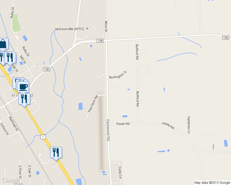 map of restaurants, bars, coffee shops, grocery stores, and more near 371067 Eastwood Road in Hilliard