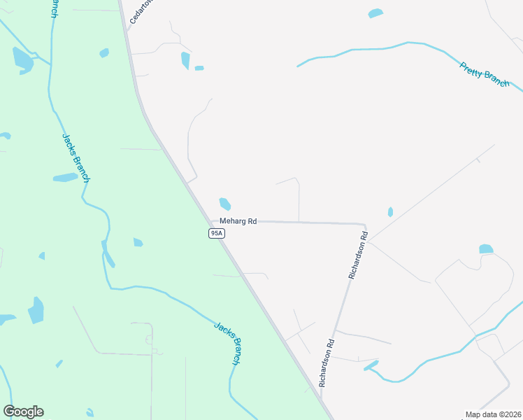 map of restaurants, bars, coffee shops, grocery stores, and more near 490 Meharg Road in Molino
