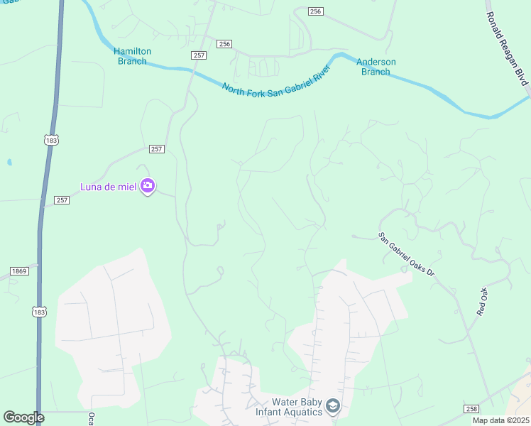 map of restaurants, bars, coffee shops, grocery stores, and more near 650 Greenleaf Drive in Liberty Hill