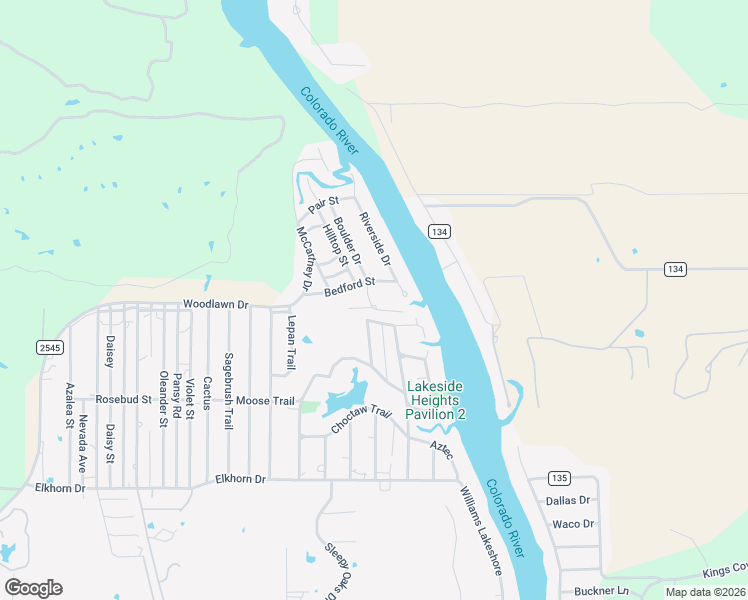 map of restaurants, bars, coffee shops, grocery stores, and more near 5301 Shady Oak Circle in Kingsland