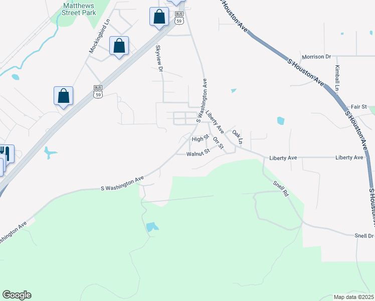 map of restaurants, bars, coffee shops, grocery stores, and more near 206 Elizabeth Street in Livingston