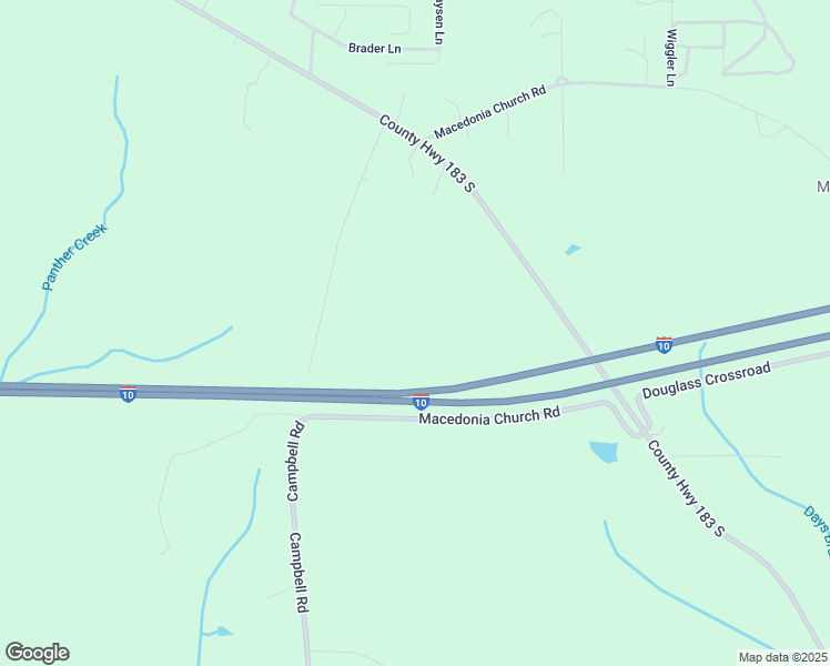 map of restaurants, bars, coffee shops, grocery stores, and more near 2414 County Highway 183 South in DeFuniak Springs