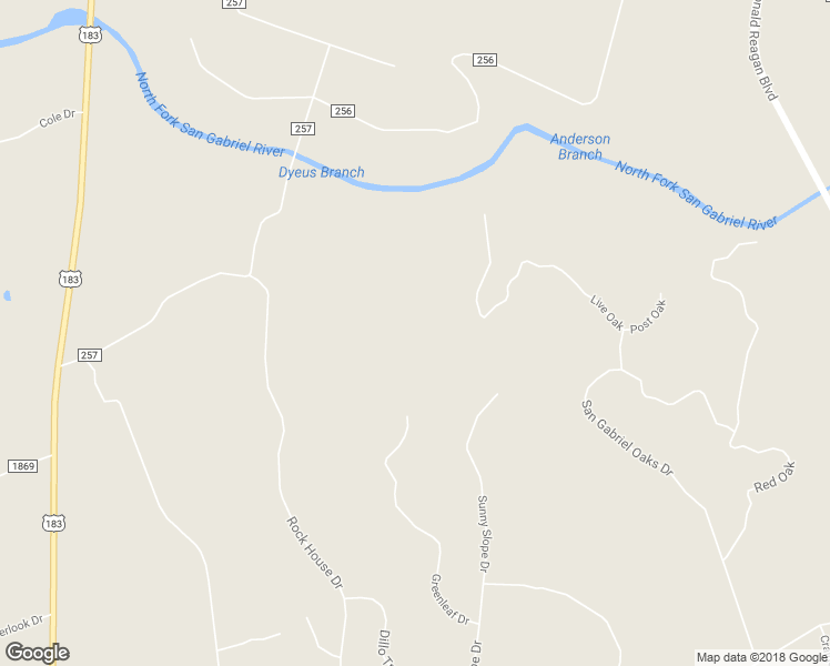 map of restaurants, bars, coffee shops, grocery stores, and more near 650 Greenleaf Drive in Liberty Hill