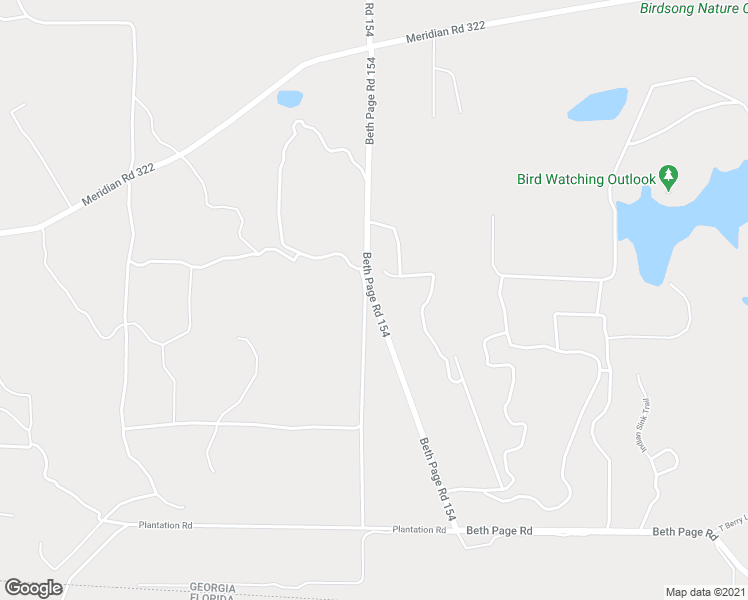 map of restaurants, bars, coffee shops, grocery stores, and more near Beth Page Road 154 in Thomasville