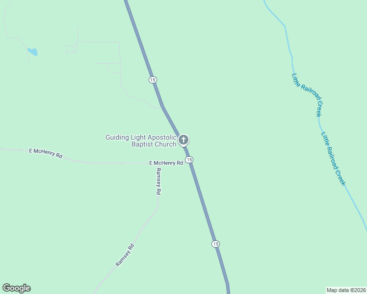 map of restaurants, bars, coffee shops, grocery stores, and more near 223 Mississippi 15 in Saucier