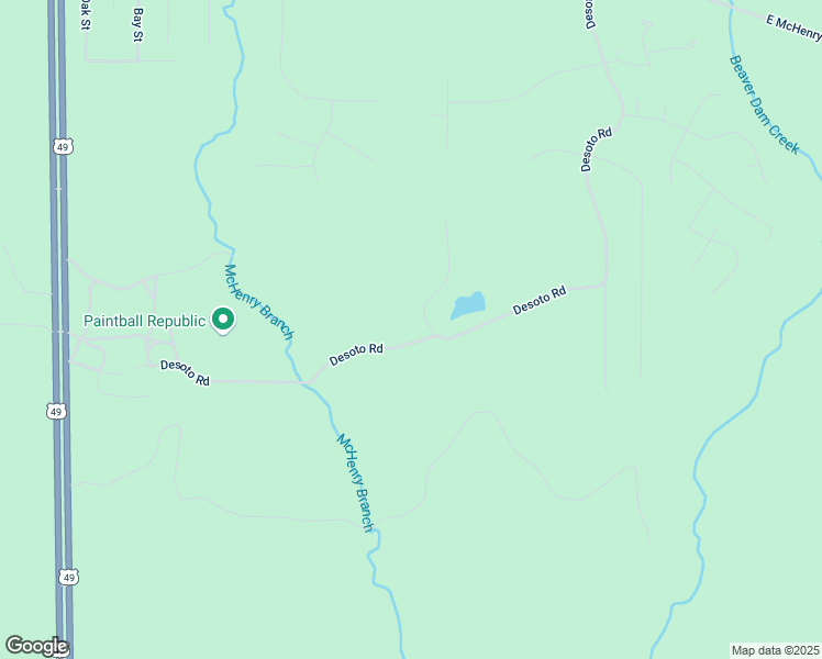 map of restaurants, bars, coffee shops, grocery stores, and more near 251 Desoto Road in McHenry
