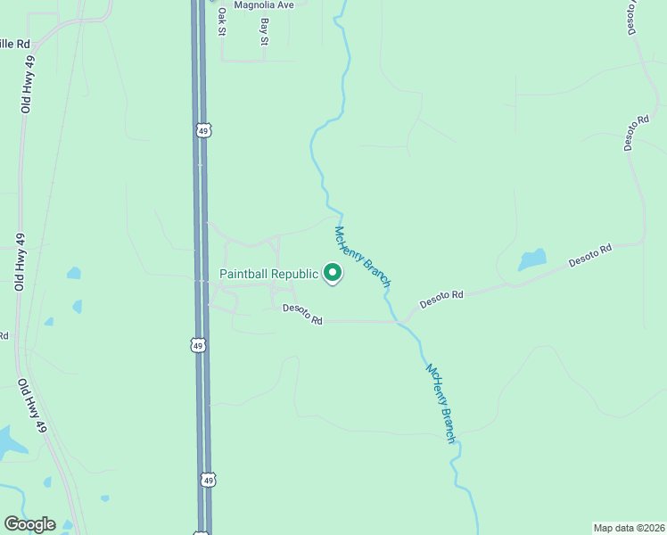 map of restaurants, bars, coffee shops, grocery stores, and more near 94 Desoto Road in McHenry