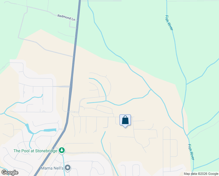 map of restaurants, bars, coffee shops, grocery stores, and more near 13246 Jenkins Pit Road in Spanish Fort