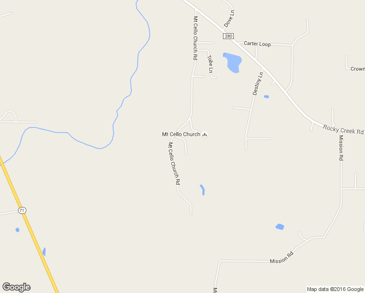 map of restaurants, bars, coffee shops, grocery stores, and more near 1800 Mount Cello Church Road in Marianna