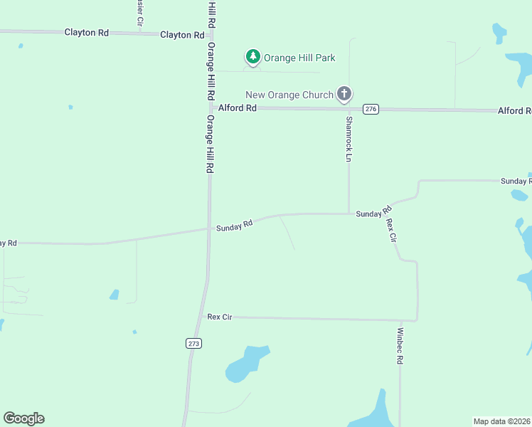 map of restaurants, bars, coffee shops, grocery stores, and more near 788 Sunday Road in Chipley