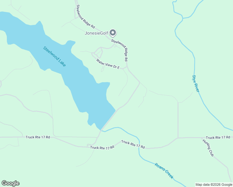 map of restaurants, bars, coffee shops, grocery stores, and more near 32311 Water View Drive East in Loxley