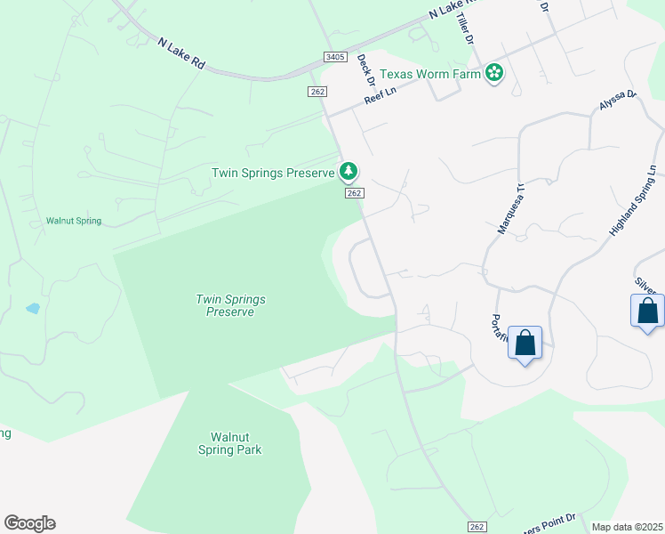 map of restaurants, bars, coffee shops, grocery stores, and more near 152 Whitney Woods Circle in Georgetown