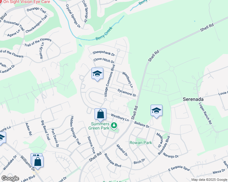 map of restaurants, bars, coffee shops, grocery stores, and more near 319 Sycamore Street in Georgetown