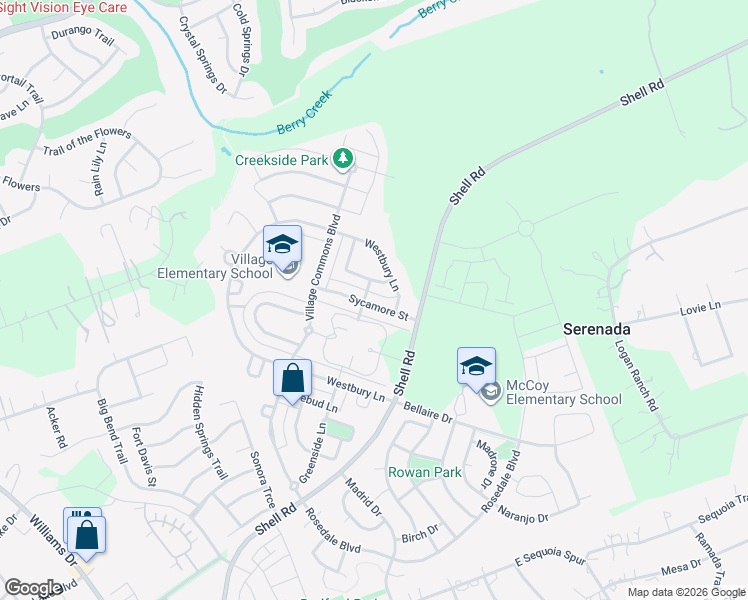 map of restaurants, bars, coffee shops, grocery stores, and more near 218 Sycamore Street in Georgetown