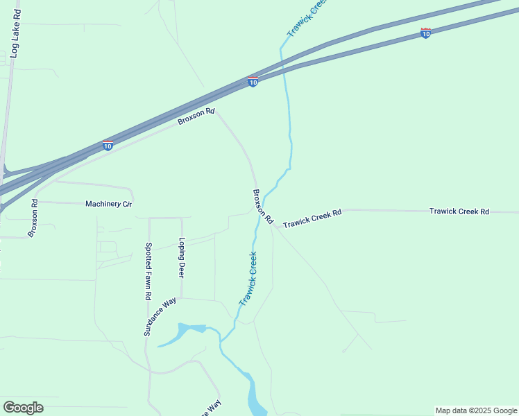 map of restaurants, bars, coffee shops, grocery stores, and more near Broxson Road in Holt