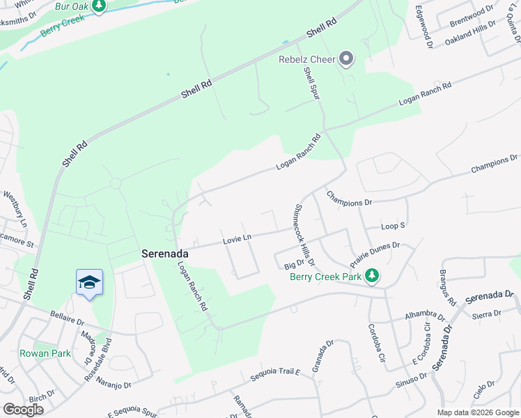 map of restaurants, bars, coffee shops, grocery stores, and more near 114 Sand Hills Cove in Georgetown