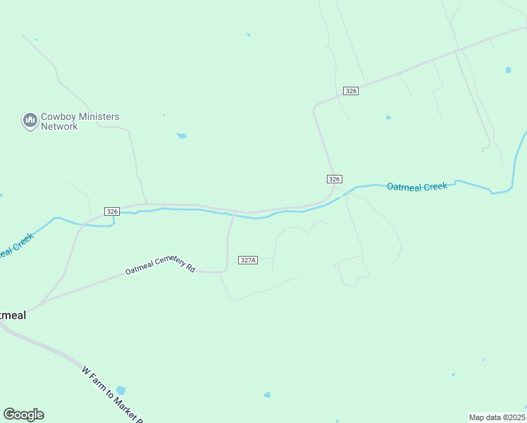 map of restaurants, bars, coffee shops, grocery stores, and more near 2102 County Road 326 in Bertram