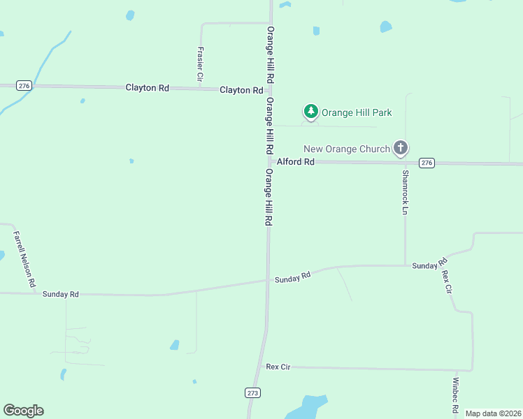 map of restaurants, bars, coffee shops, grocery stores, and more near 1988 Orange Hill Road in Chipley