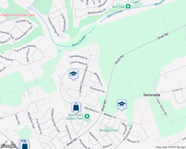 map of restaurants, bars, coffee shops, grocery stores, and more near 706 Westbury Lane in Georgetown