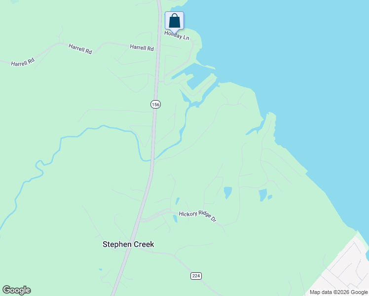 map of restaurants, bars, coffee shops, grocery stores, and more near 5 Harrell Cemetery Road in Coldspring