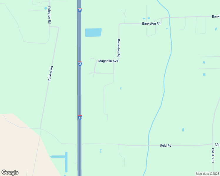 map of restaurants, bars, coffee shops, grocery stores, and more near 58236 Peggy Lee Drive in Amite City