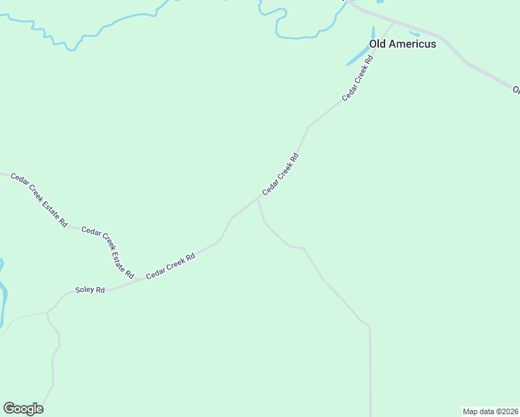 map of restaurants, bars, coffee shops, grocery stores, and more near 469 Cedar Creek Road in Lucedale