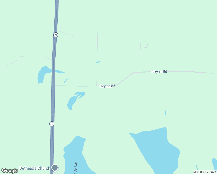 map of restaurants, bars, coffee shops, grocery stores, and more near 3627 Clayton Road in Bonifay