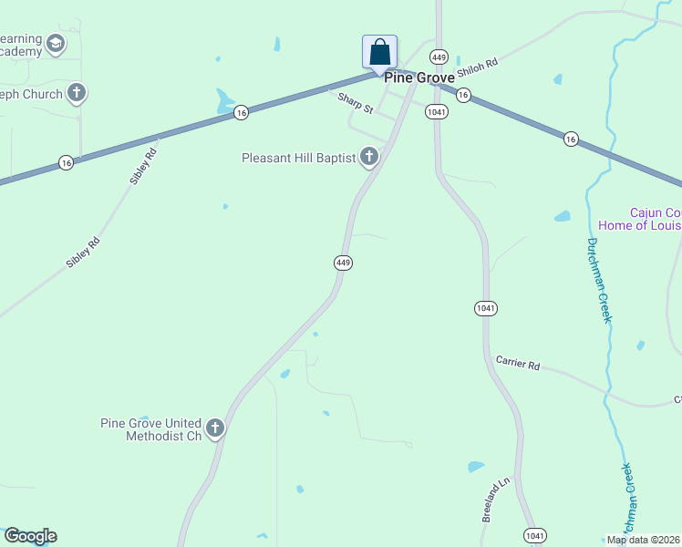 map of restaurants, bars, coffee shops, grocery stores, and more near in Pine Grove