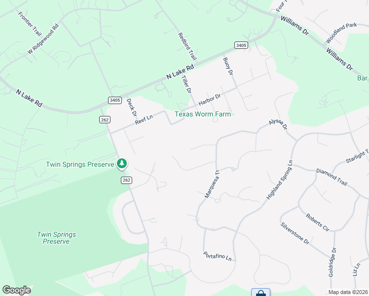 map of restaurants, bars, coffee shops, grocery stores, and more near 116 Bella Vista Trail in Georgetown