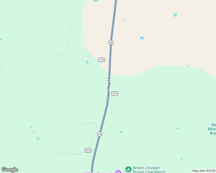 map of restaurants, bars, coffee shops, grocery stores, and more near 221 Texas 16 in Llano