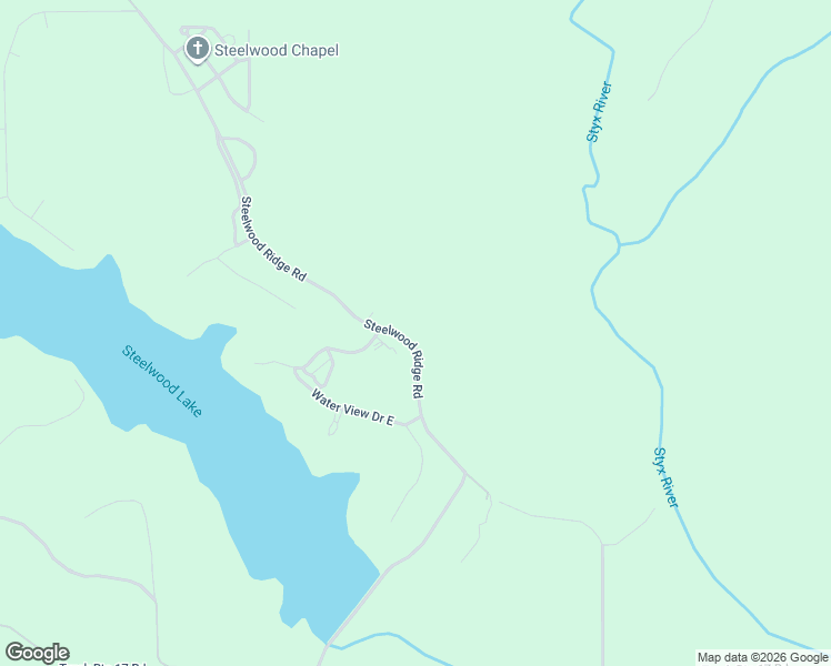 map of restaurants, bars, coffee shops, grocery stores, and more near 32700 Steelwood Ridge Road in Loxley