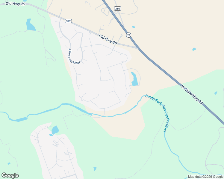 map of restaurants, bars, coffee shops, grocery stores, and more near 241 Rio Ancho Boulevard in Liberty Hill