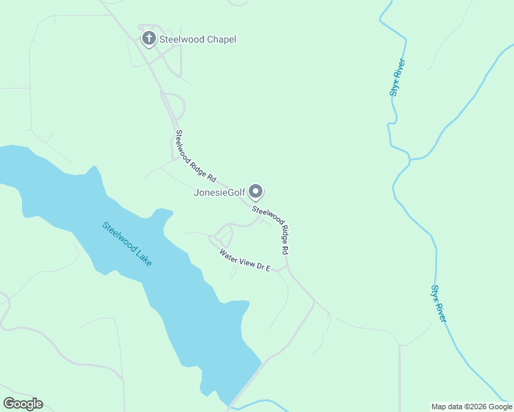 map of restaurants, bars, coffee shops, grocery stores, and more near 31925 Steelwood Ridge Road in Loxley