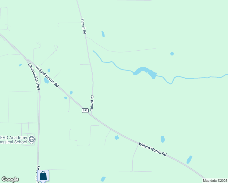 map of restaurants, bars, coffee shops, grocery stores, and more near 7236 Tidwell Road in Pace