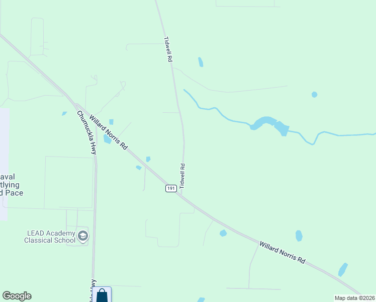 map of restaurants, bars, coffee shops, grocery stores, and more near 7255 Tidwell Road in Pace