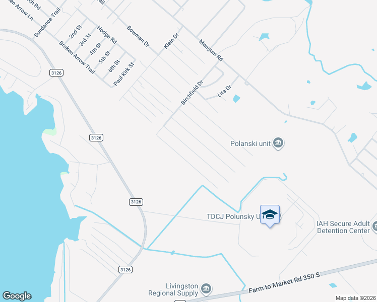 map of restaurants, bars, coffee shops, grocery stores, and more near 262 Panther Lane in Livingston