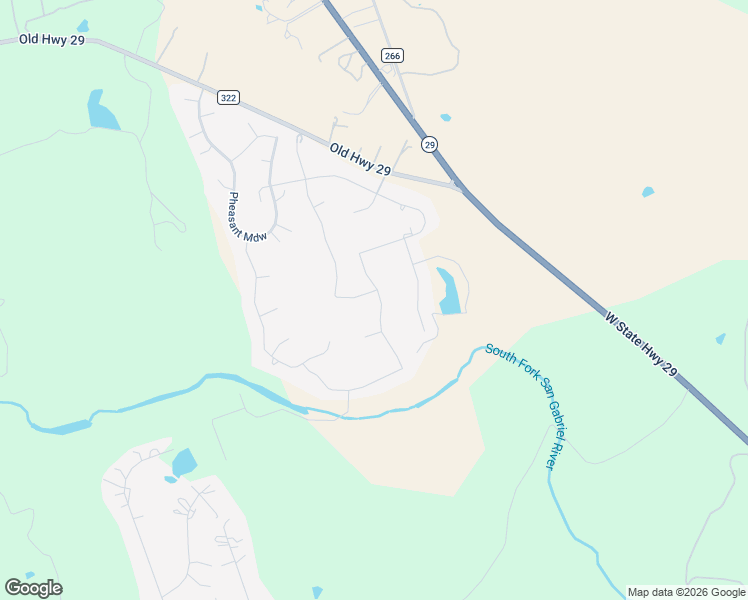map of restaurants, bars, coffee shops, grocery stores, and more near 241 Rio Ancho Boulevard in Liberty Hill