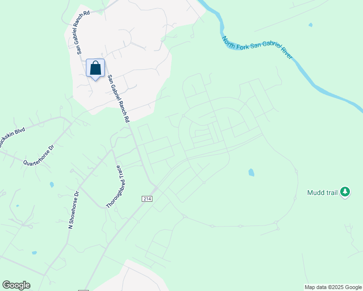 map of restaurants, bars, coffee shops, grocery stores, and more near 206 Lariat Loop in Liberty Hill