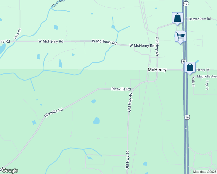 map of restaurants, bars, coffee shops, grocery stores, and more near 563 Riceville Road in McHenry