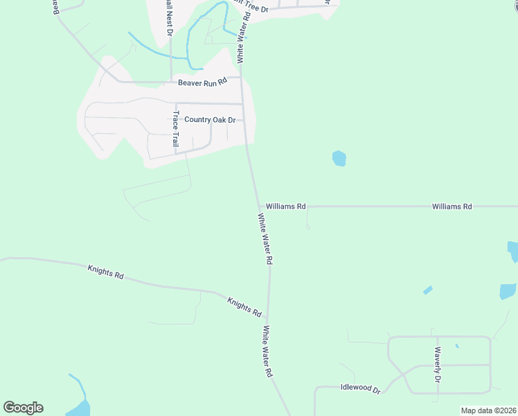 map of restaurants, bars, coffee shops, grocery stores, and more near 4452-4694 White Water Road in Valdosta