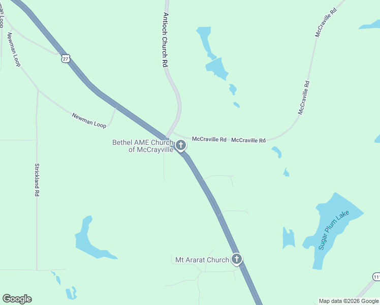 map of restaurants, bars, coffee shops, grocery stores, and more near 149-299 McCraville Road in Cairo