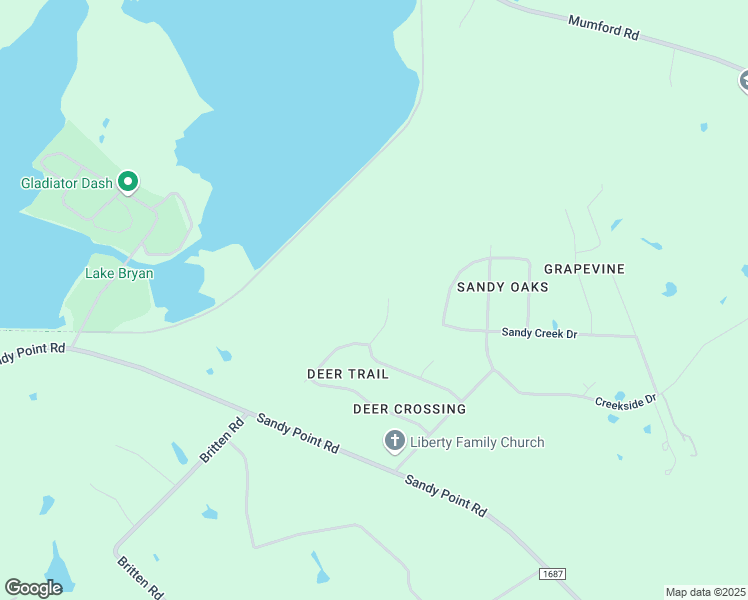 map of restaurants, bars, coffee shops, grocery stores, and more near 7801 Deer Crossing Drive in Bryan