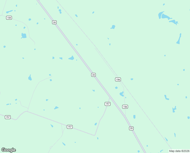 map of restaurants, bars, coffee shops, grocery stores, and more near Farm to Market 39 in Bedias