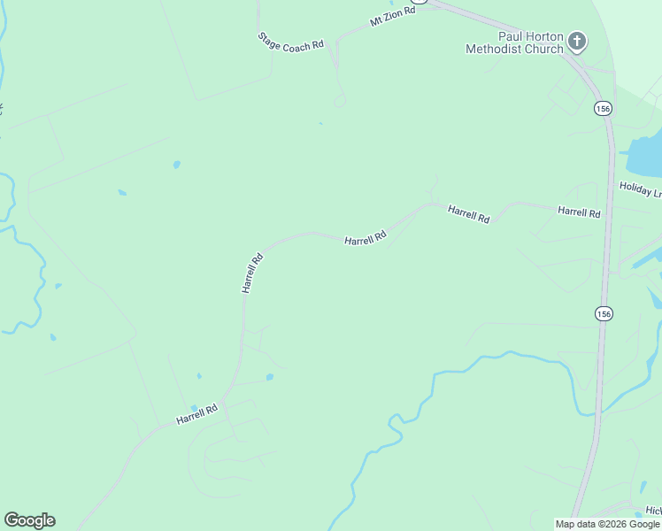 map of restaurants, bars, coffee shops, grocery stores, and more near 1109 Harrell Road in Coldspring