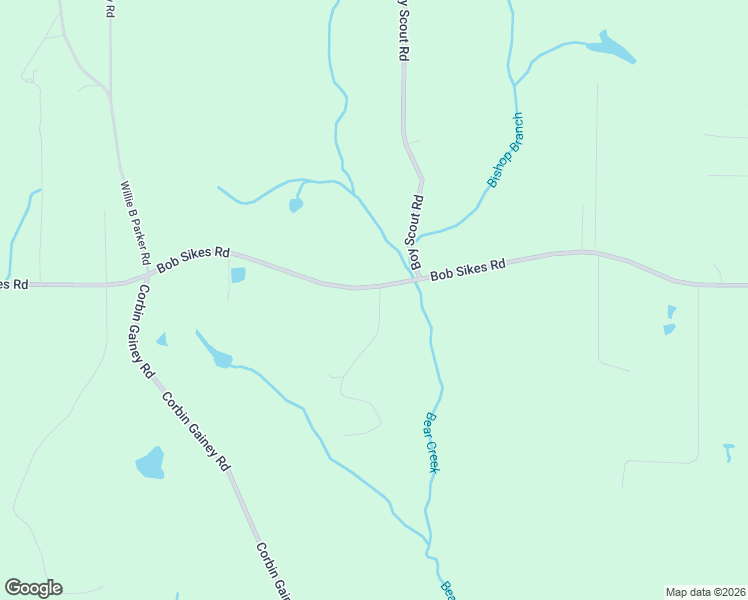 map of restaurants, bars, coffee shops, grocery stores, and more near 5289 Bob Sikes Road in DeFuniak Springs